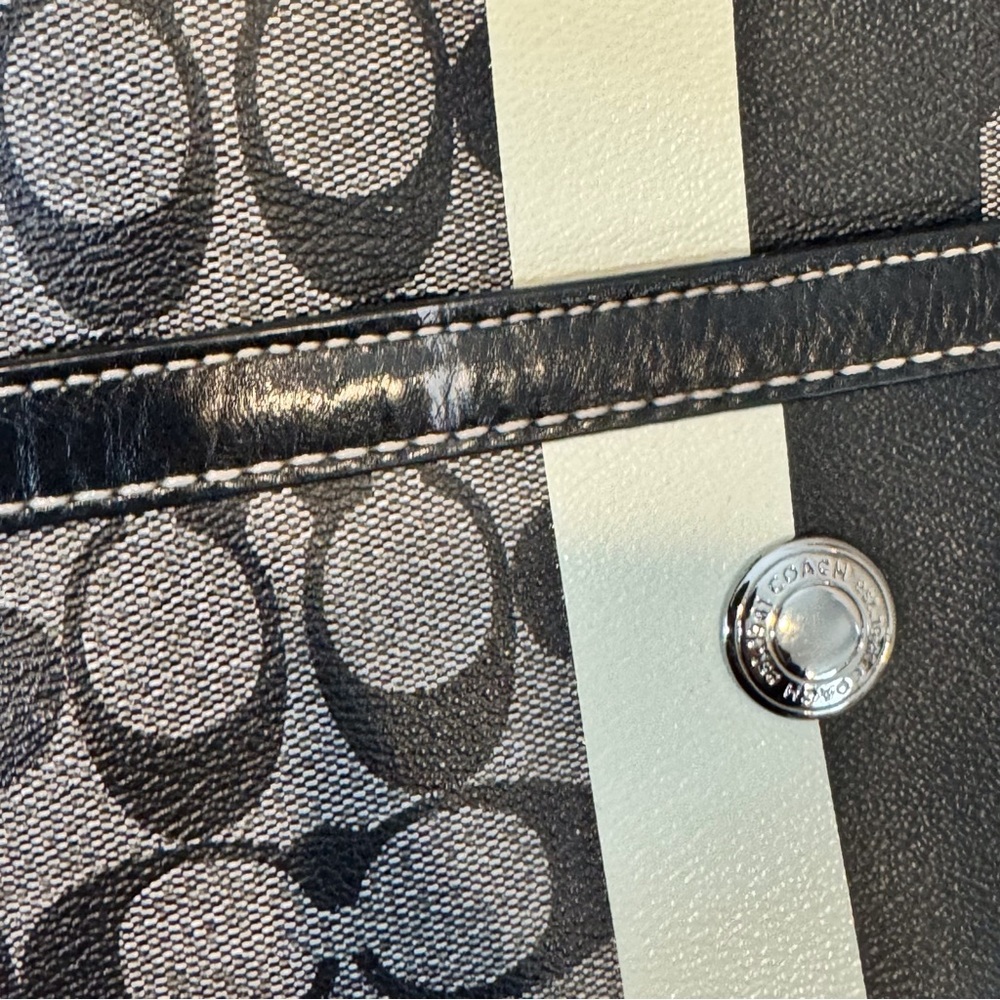 Coach Outlet Black Pattern Diaper Bag - Picture 9 of 14